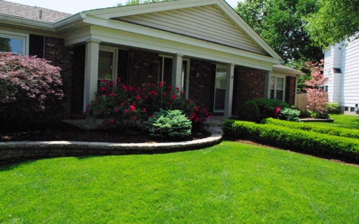 Client Photo Front Of Home With Landscaping