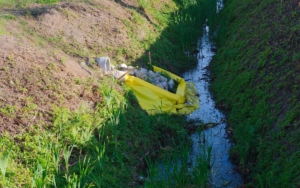 Erosion Control Curtain And Concrete Culvert Direct Stormwater